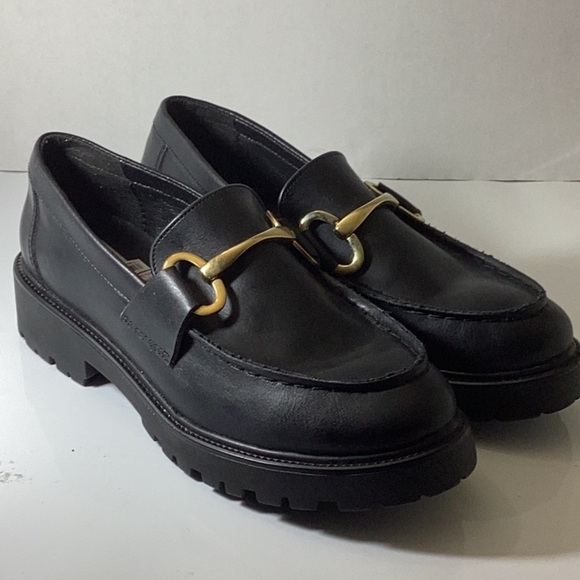 Haezel Womens Faux Leather Bit Loafers - Picture 3 of 11